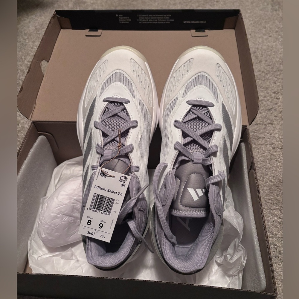 Adidas Adizero Select 2.0 Basketball Shoes Women’s Size: 9 Men’s Size: 8